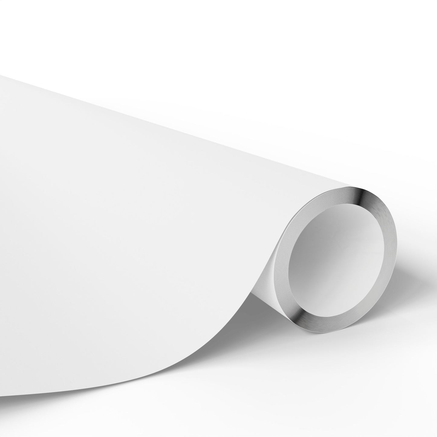 Minimal Red Dot Wrapping Paper Roll — Modern White Gift Wrap