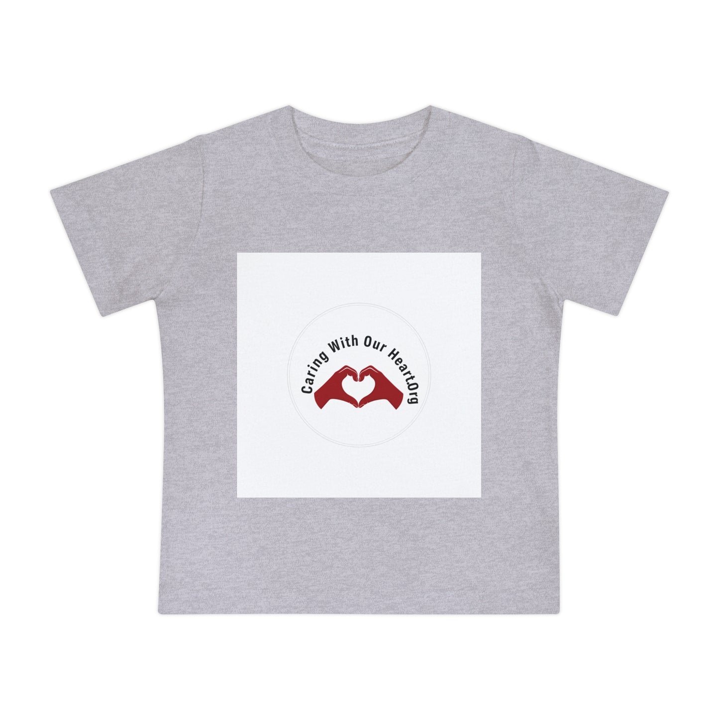 Baby T-Shirt — Caring With Our Hands Heart Logo Tee