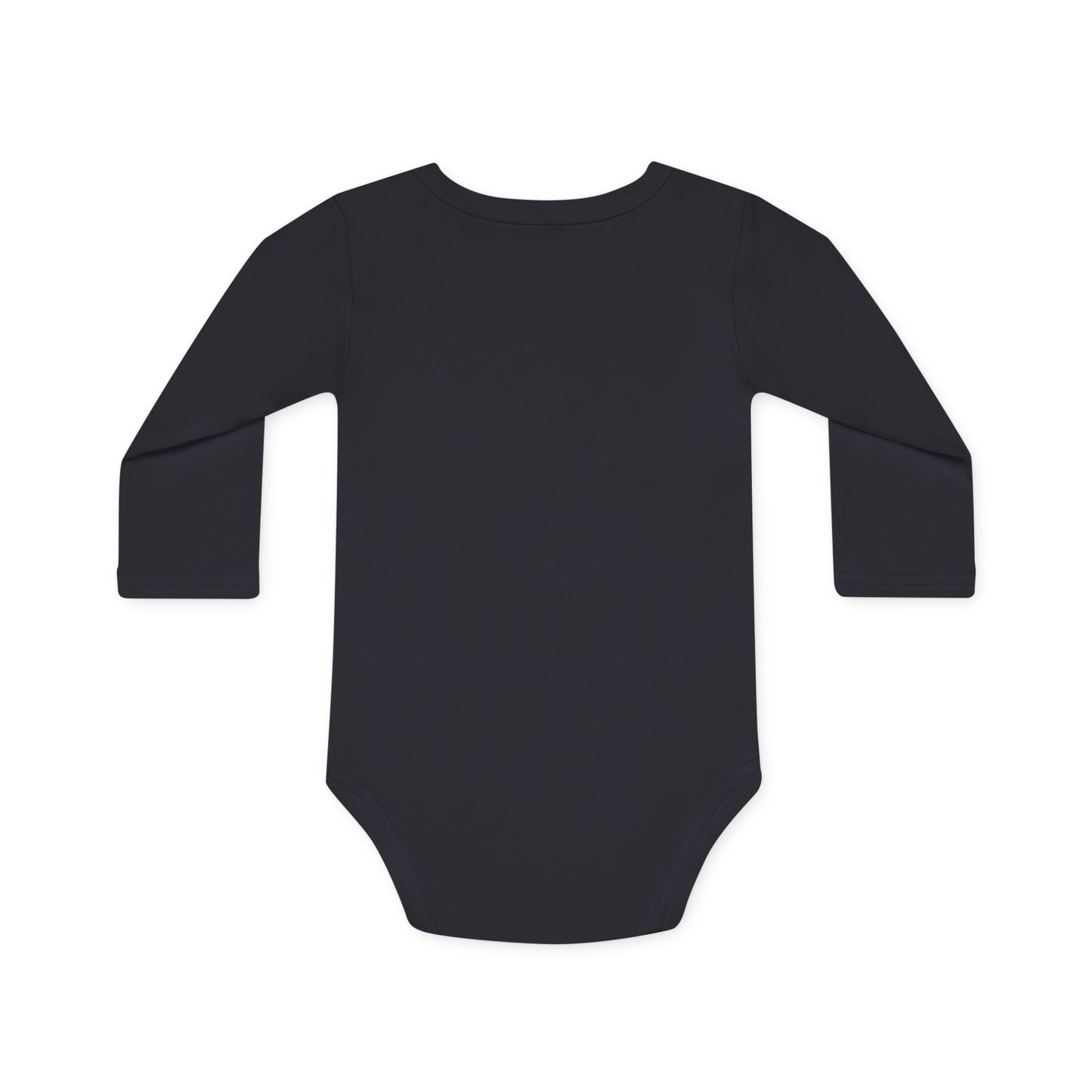 Baby Bodysuit - "Mamá, I love you" Heart Hands Organic Long Sleeve