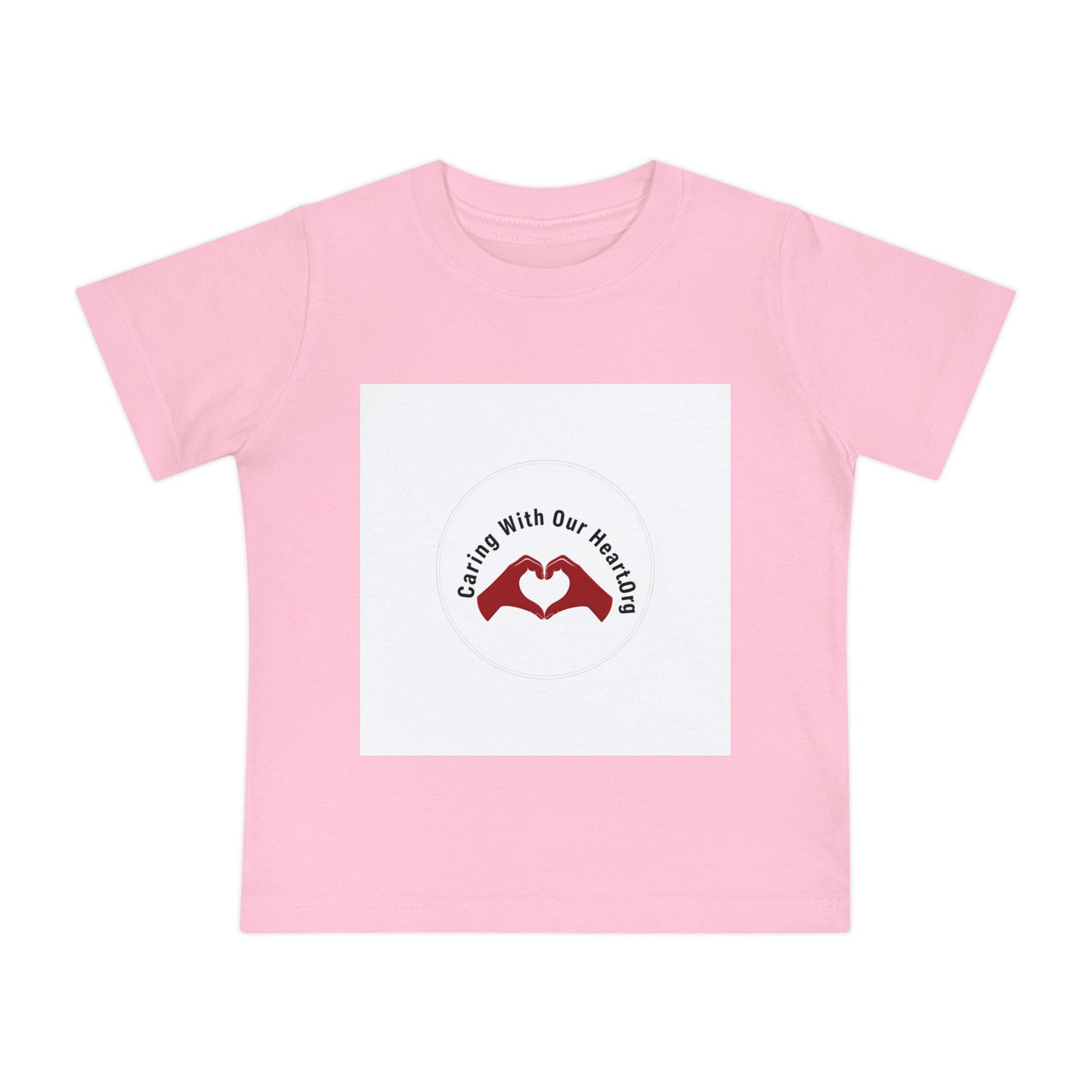 Baby T-Shirt — Caring With Our Hands Heart Logo Tee