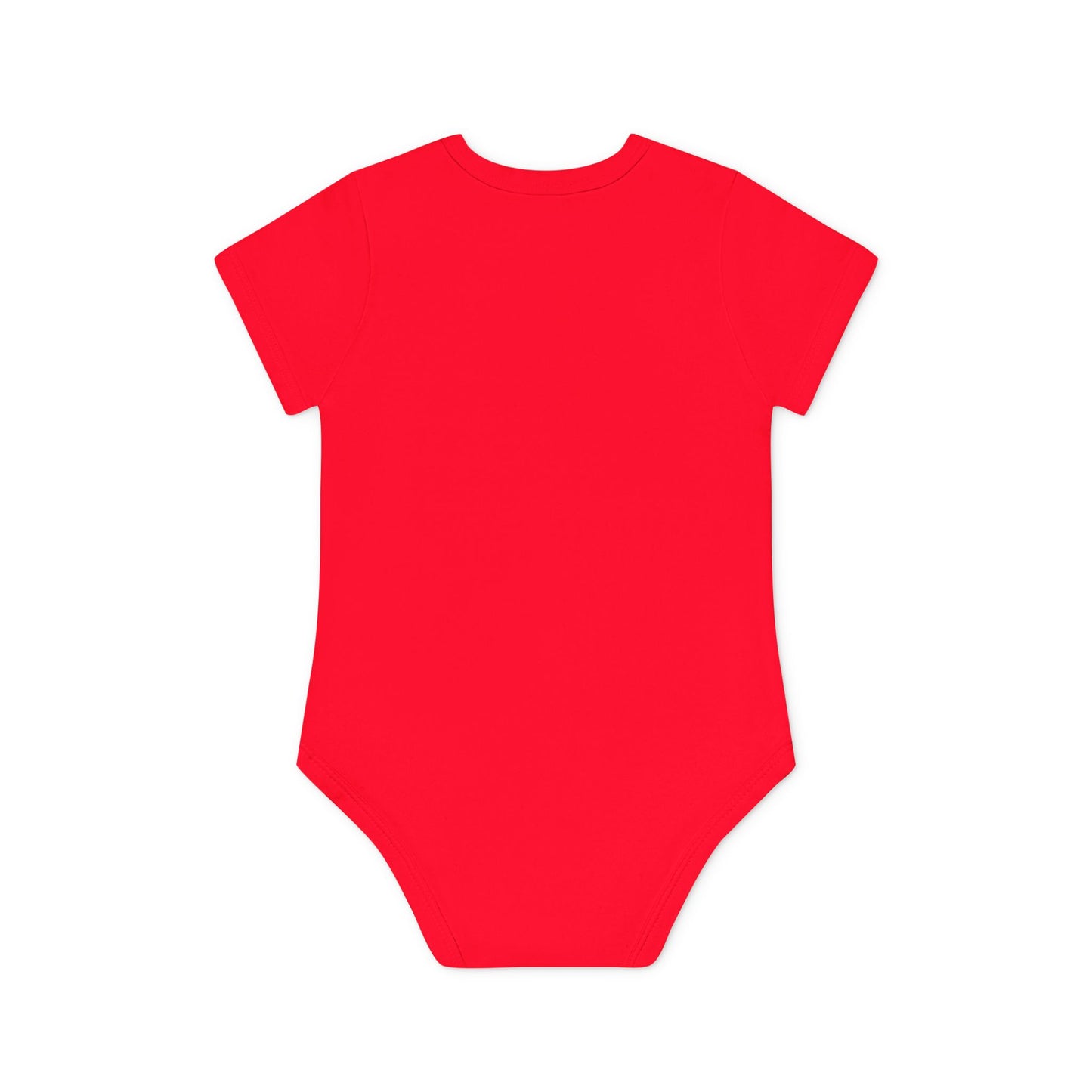 Baby Bodysuit — "Love You to the Moon" Heart Hands Organic Infant Onesie