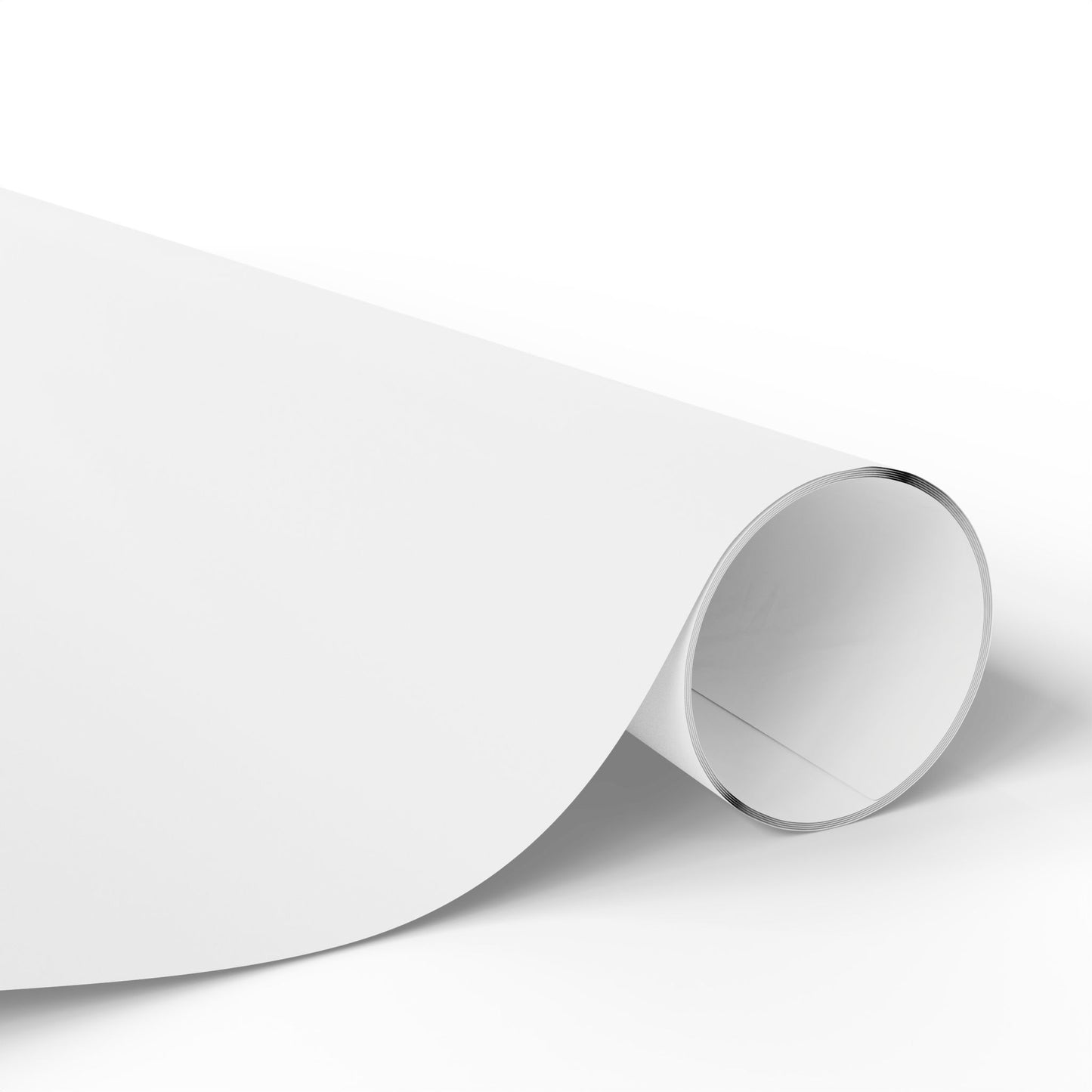 Minimal Red Dot Wrapping Paper Roll — Modern White Gift Wrap