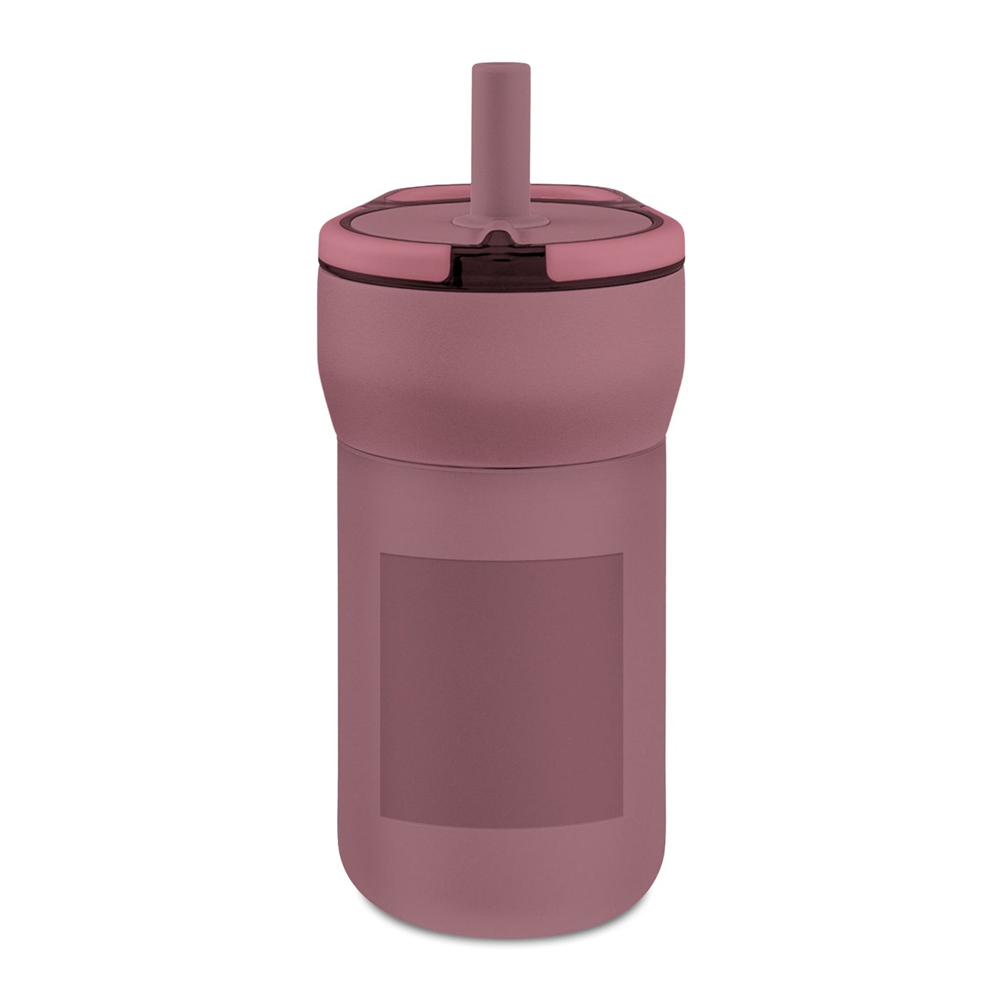 Kids 12oz Leakproof Straw Tumbler — Engravable Insulated Water Bottle
