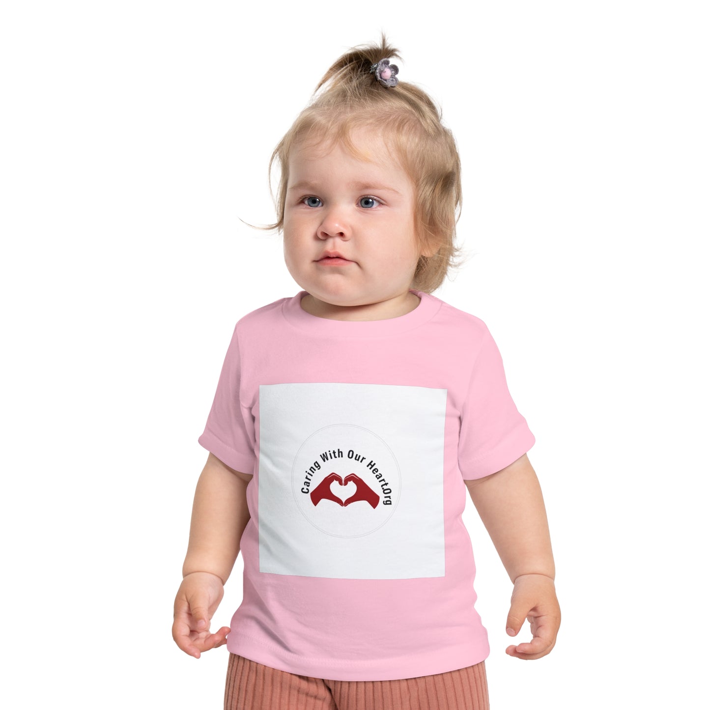 Baby T-Shirt — Caring With Our Hands Heart Logo Tee