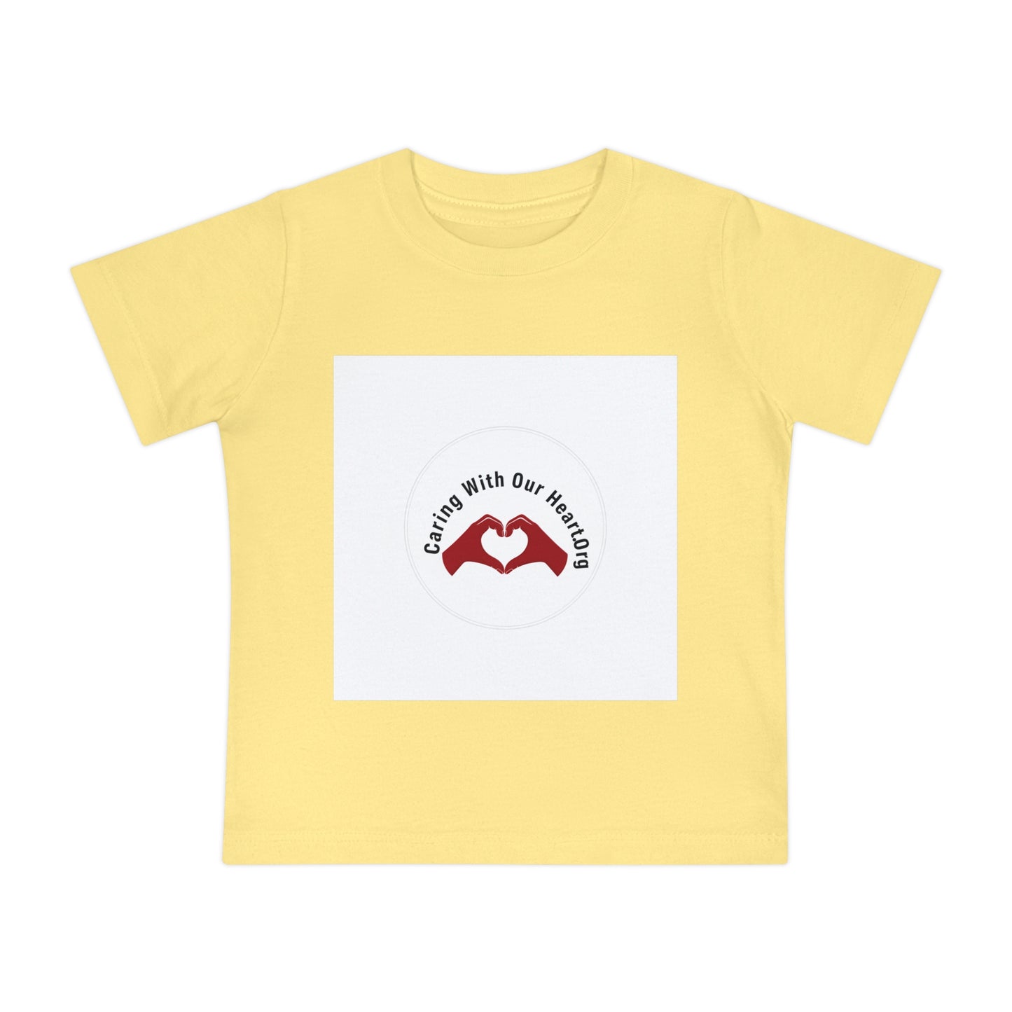 Baby T-Shirt — Caring With Our Hands Heart Logo Tee