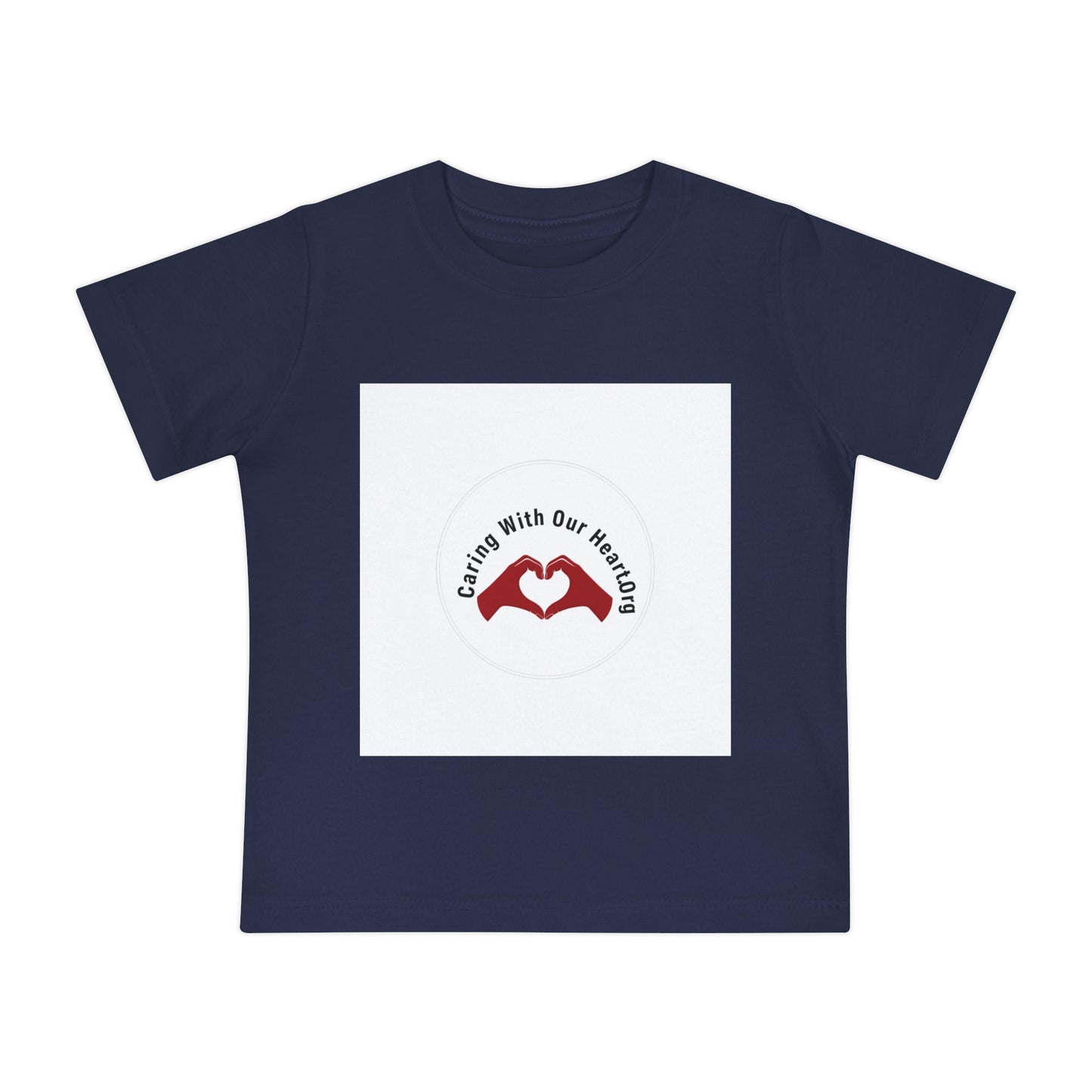 Baby T-Shirt — Caring With Our Hands Heart Logo Tee