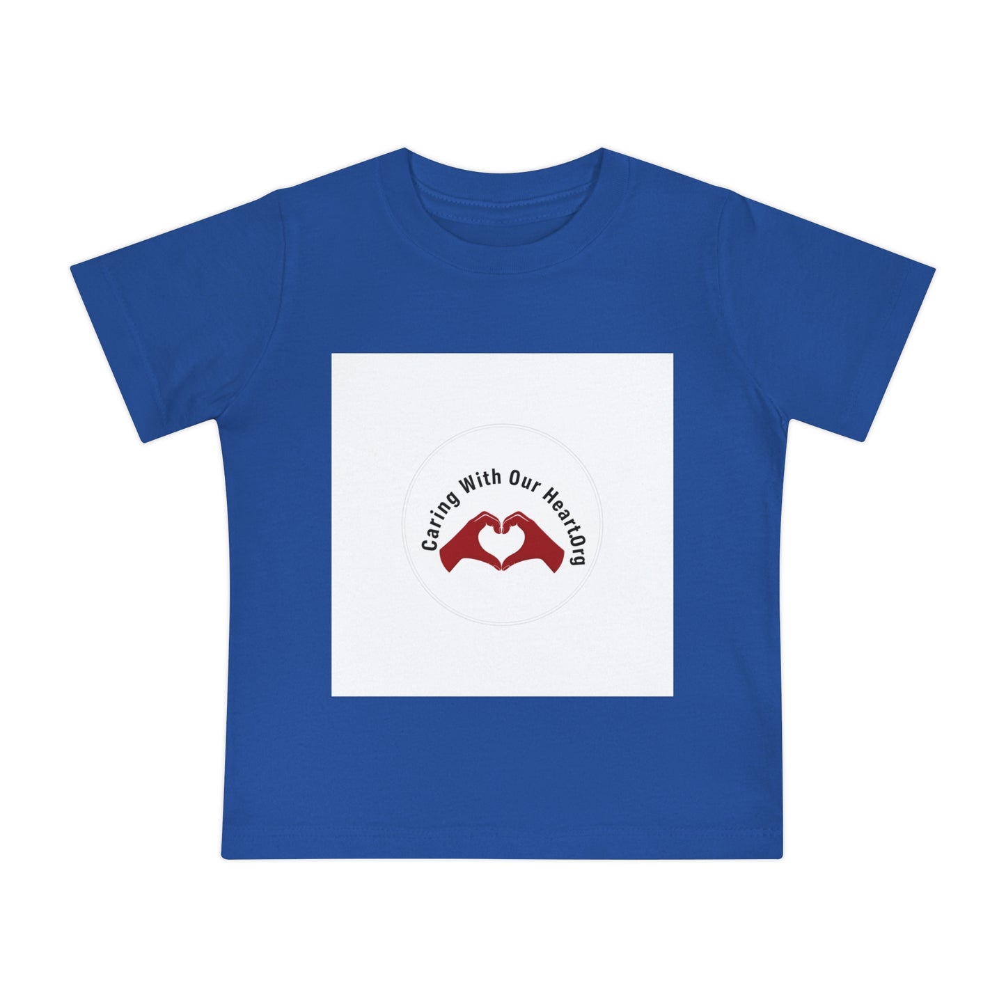 Baby T-Shirt — Caring With Our Hands Heart Logo Tee