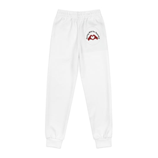 Youth Joggers — 'Spread Love' Heart Logo Kids Sweatpants