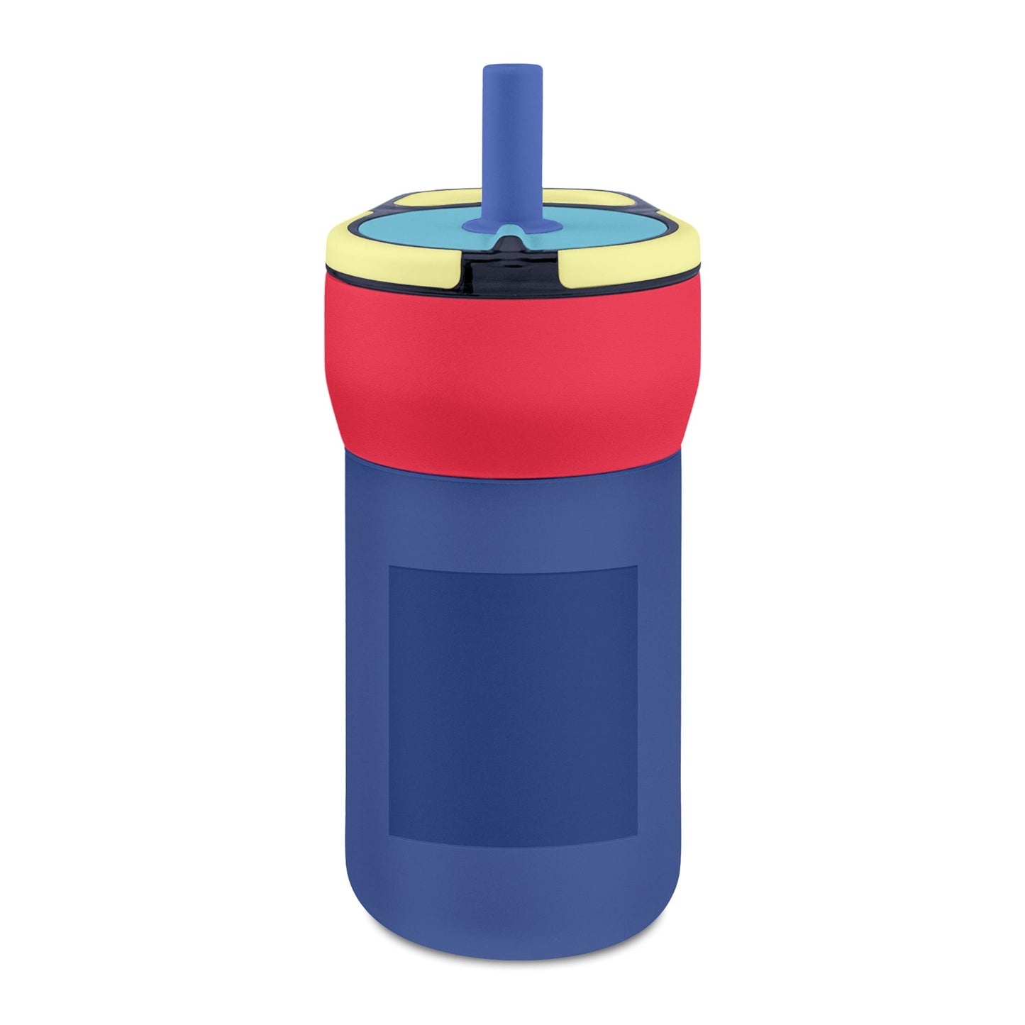 Kids 12oz Leakproof Straw Tumbler — Engravable Insulated Water Bottle