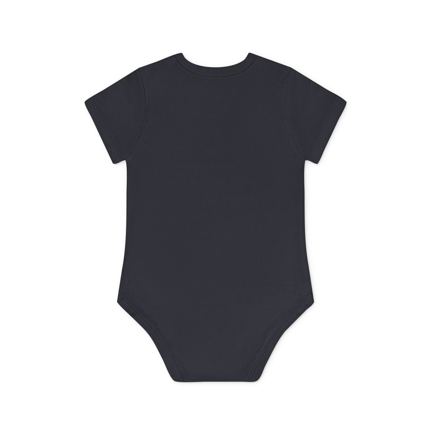 Baby Bodysuit — "Love You to the Moon" Heart Hands Organic Infant Onesie