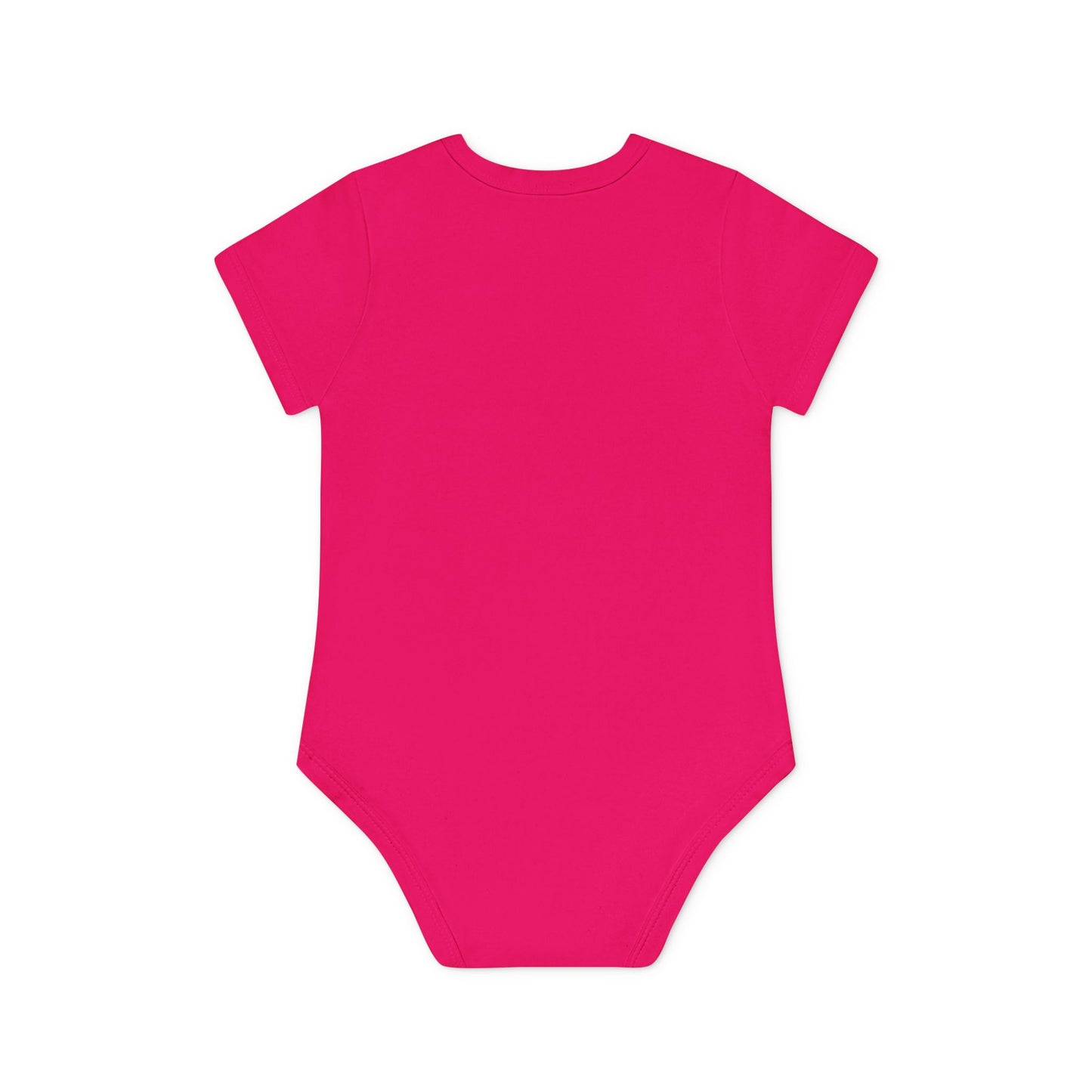Baby Bodysuit — "Love You to the Moon" Heart Hands Organic Infant Onesie