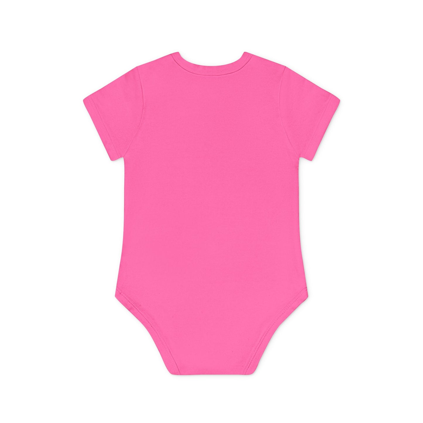 Baby Bodysuit — "Love You to the Moon" Heart Hands Organic Infant Onesie