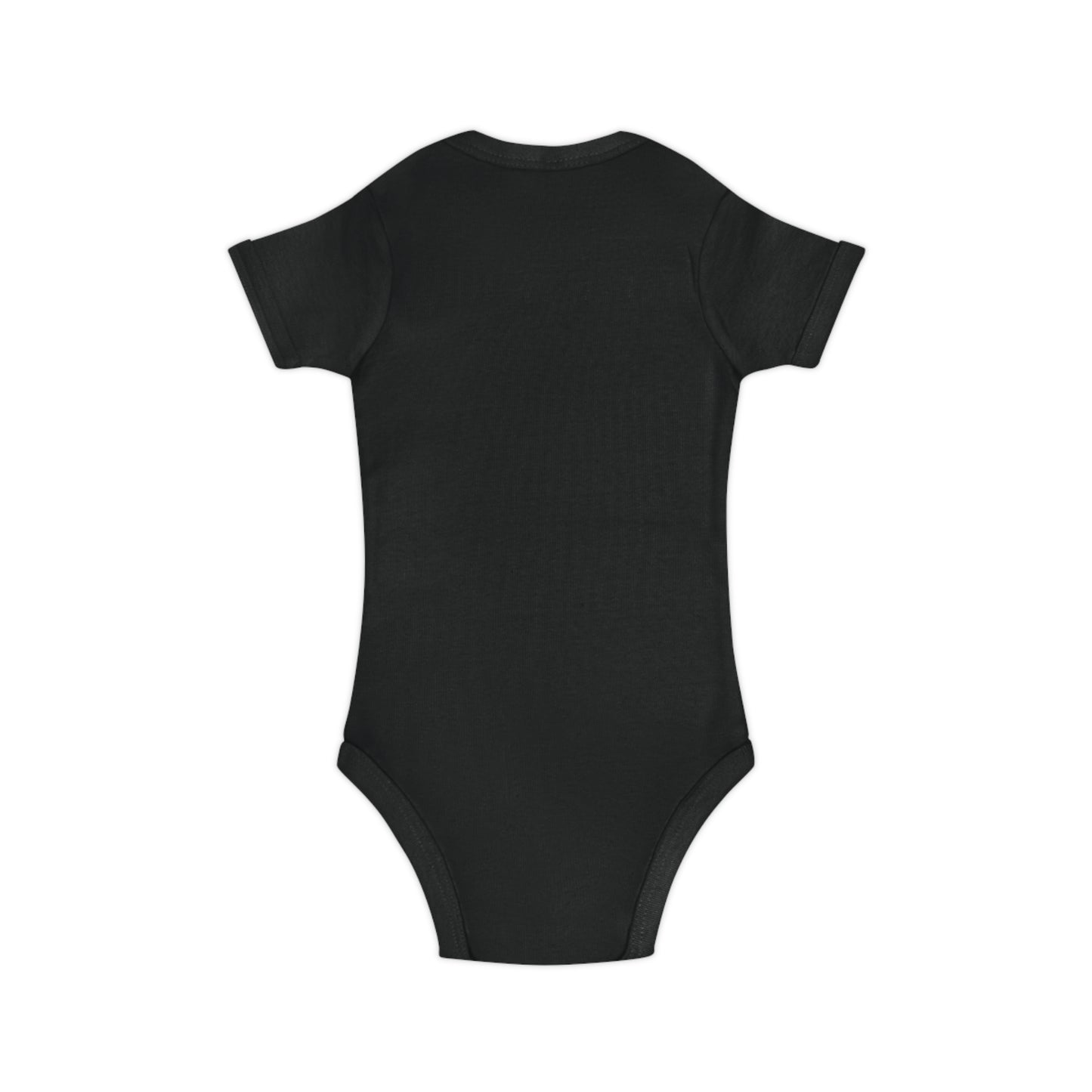 Sunset Heart Baby Bodysuit — Cute Newborn Onesie for Baby Shower & New Parents