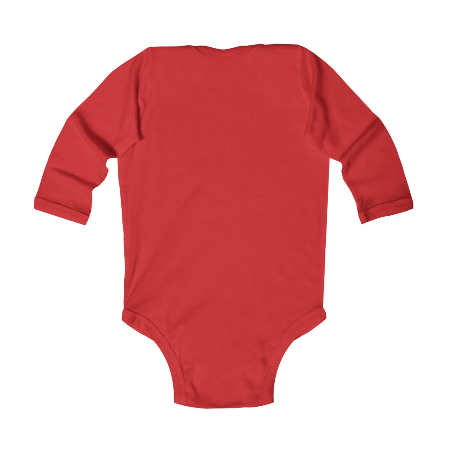 Infant Bodysuit “Mom & America” Heart Hands Long Sleeve Baby Onesie