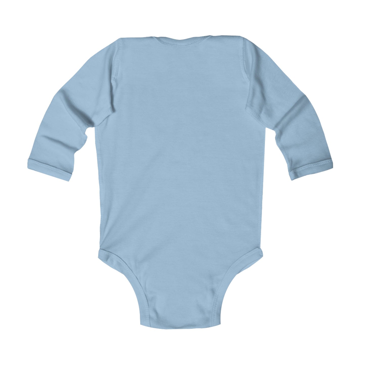 Infant Bodysuit “Mom & America” Heart Hands Long Sleeve Baby Onesie