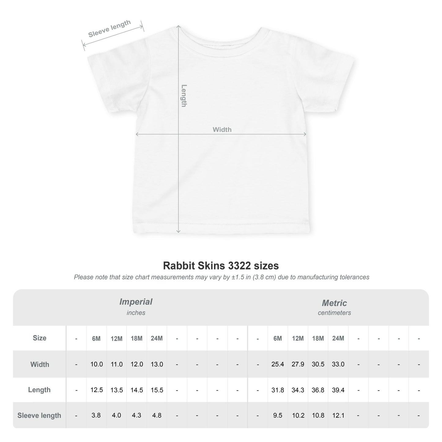 Infant Tee — Heart Hands Photo with 'Love' Text Baby Shirt