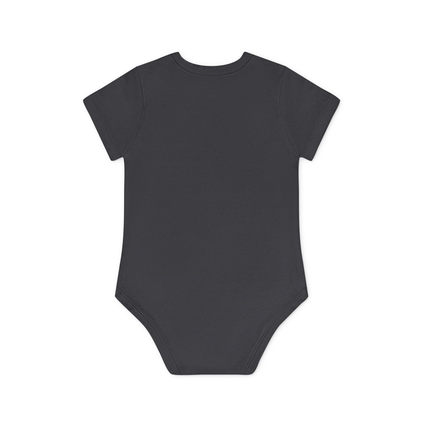Baby Bodysuit — "Love You to the Moon" Heart Hands Organic Infant Onesie