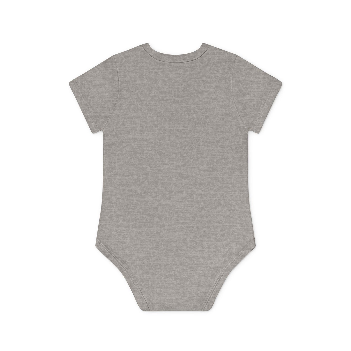 Baby Bodysuit — "Love You to the Moon" Heart Hands Organic Infant Onesie