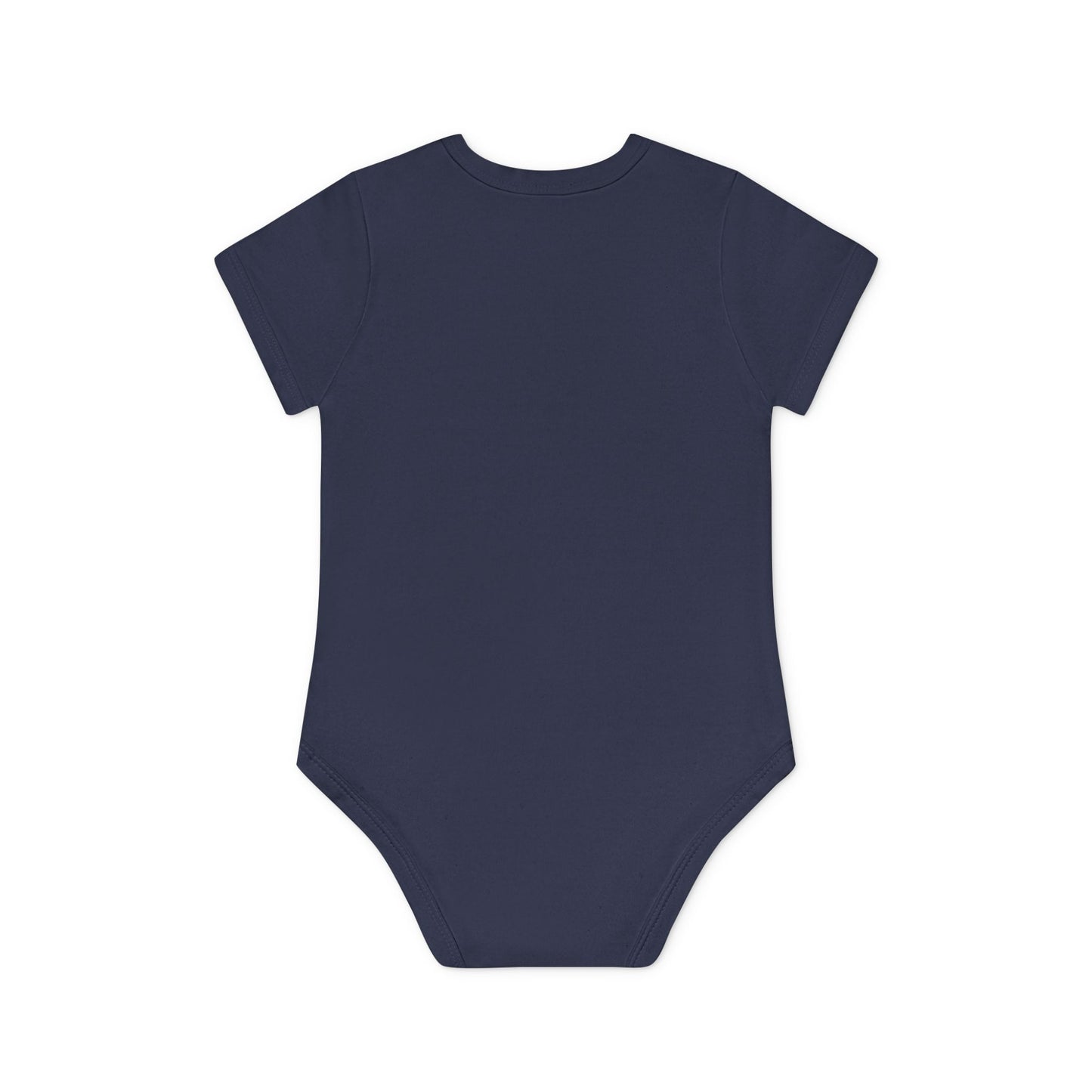 Baby Bodysuit — "Love You to the Moon" Heart Hands Organic Infant Onesie