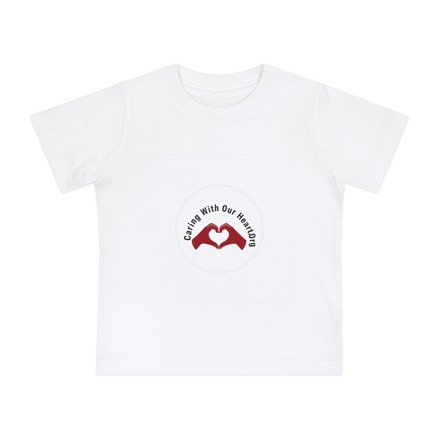 Baby T-Shirt — Caring With Our Hands Heart Logo Tee