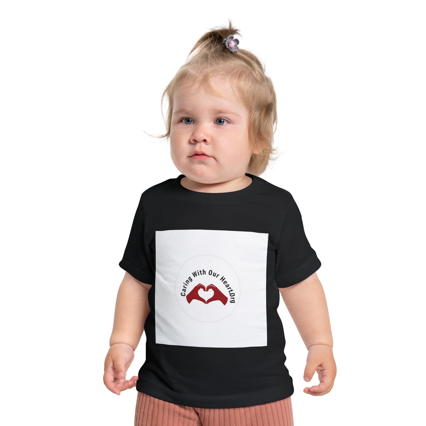 Baby T-Shirt — Caring With Our Hands Heart Logo Tee