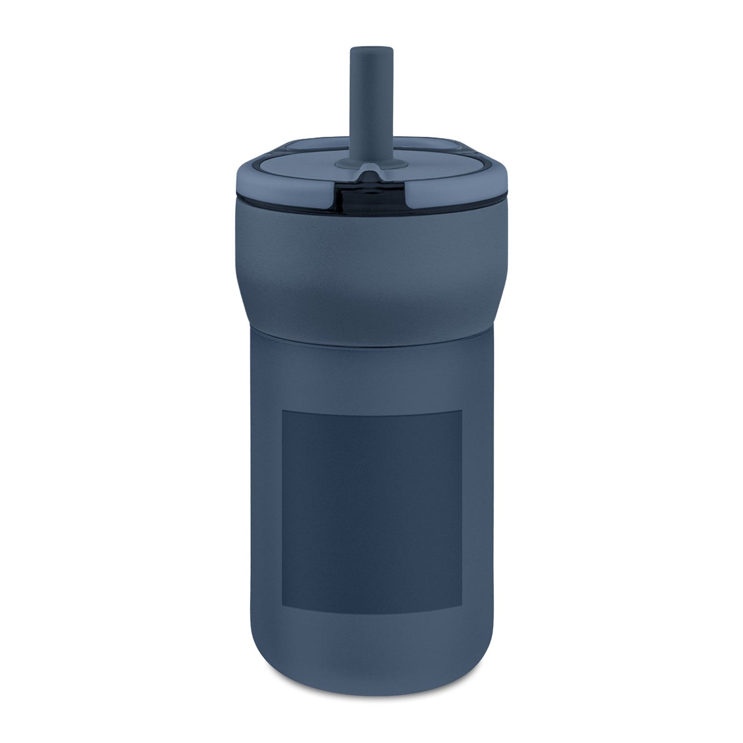 Kids 12oz Leakproof Straw Tumbler — Engravable Insulated Water Bottle