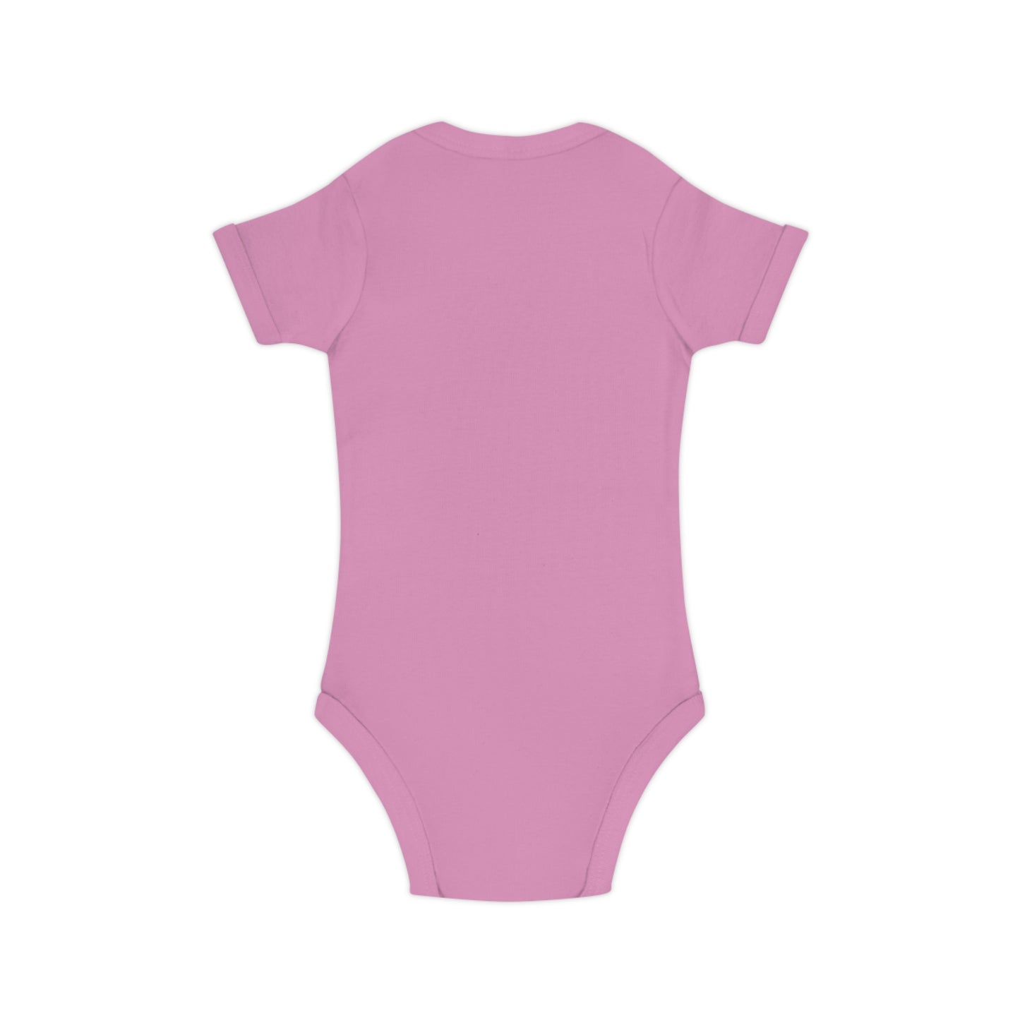Sunset Heart Baby Bodysuit — Cute Newborn Onesie for Baby Shower & New Parents