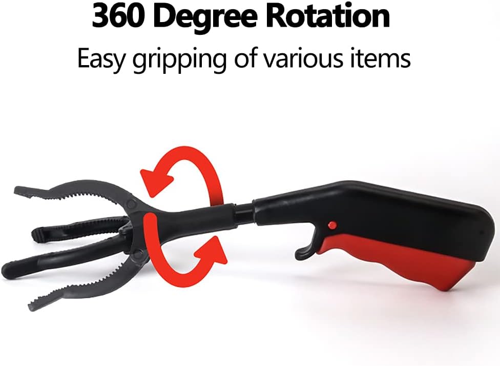 2pcs 30cm Grabbers for Seniors, Lightweight Handy Trash Claw Grabber, Mobility Aid Reaching Assist Tool for Trash Pick Up, Litter Picker