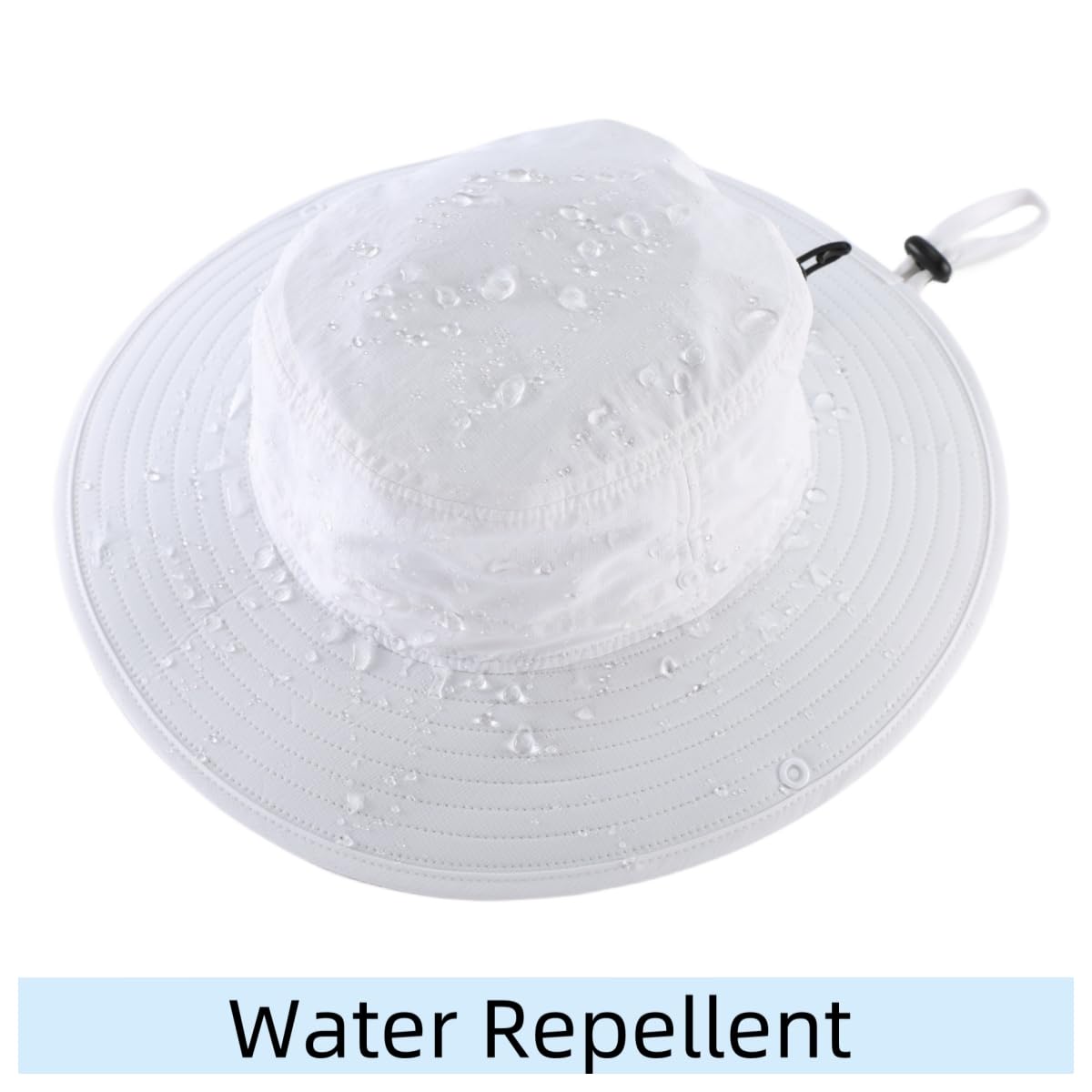 Connectyle Sun Hat for Men Women Outdoor UV Protection Safari Hat for Fishing Hiking Gardening Breathable Cowboy Hat UPF50