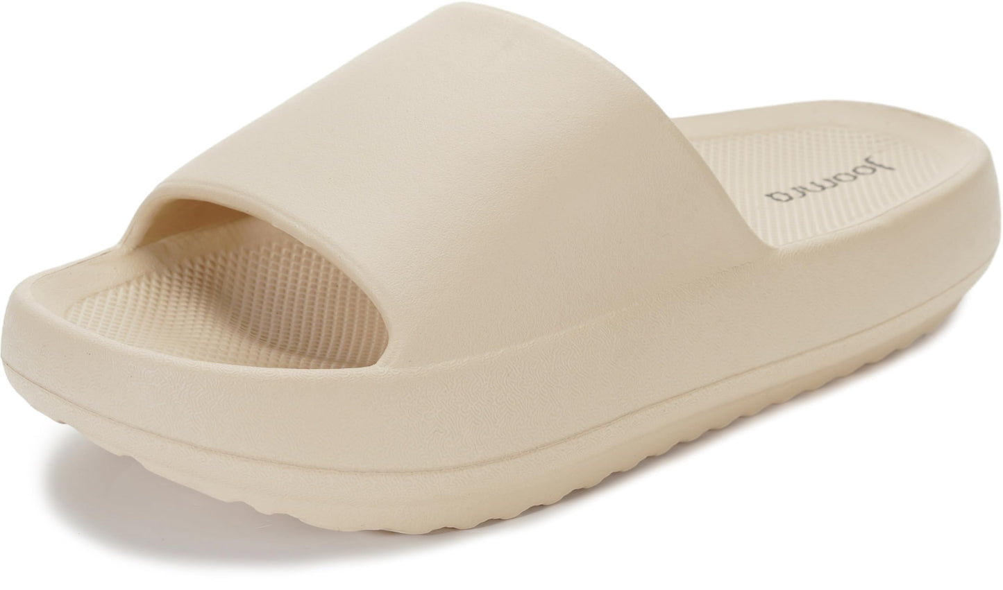 Joomra Arch Support Slides for Women and Men Recovery Thick Sole Sandals Plantar Fasciitis Slippers | Pain Relief