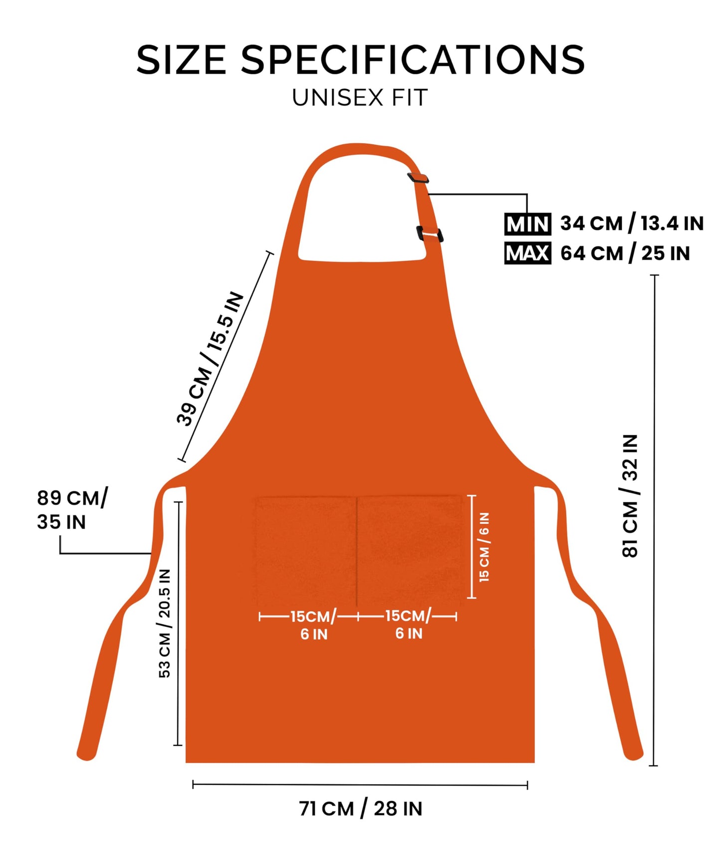 Utopia Kitchen 2 Pack Bib Apron, Adjustable with 2 Pockets, Water and Oil Resistant, Cooking Kitchen Chef Apron for Women Men