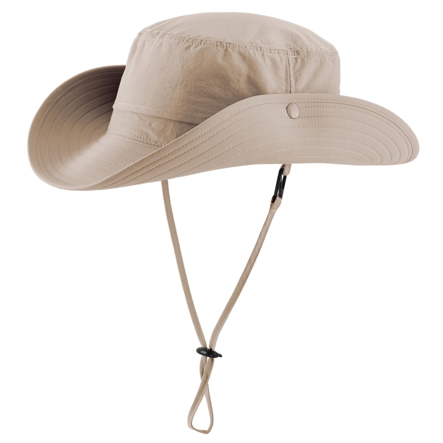 Connectyle Sun Hat for Men Women Outdoor UV Protection Safari Hat for Fishing Hiking Gardening Breathable Cowboy Hat UPF50