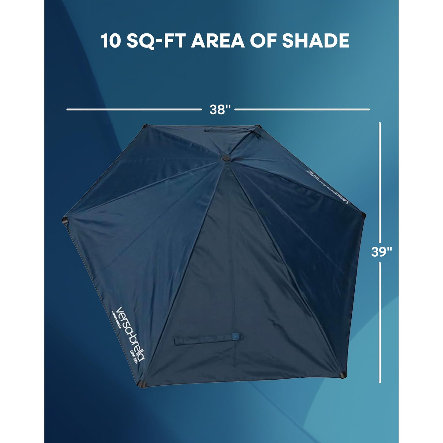 Sport-Brella Versa-Brella SPF 50+ Adjustable Umbrella with Universal Clamp