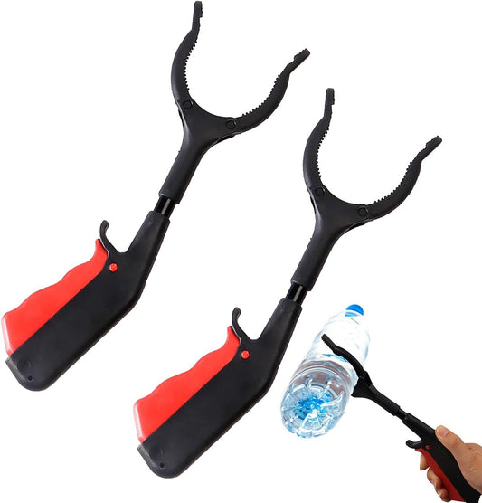 2pcs 30cm Grabbers for Seniors, Lightweight Handy Trash Claw Grabber, Mobility Aid Reaching Assist Tool for Trash Pick Up, Litter Picker