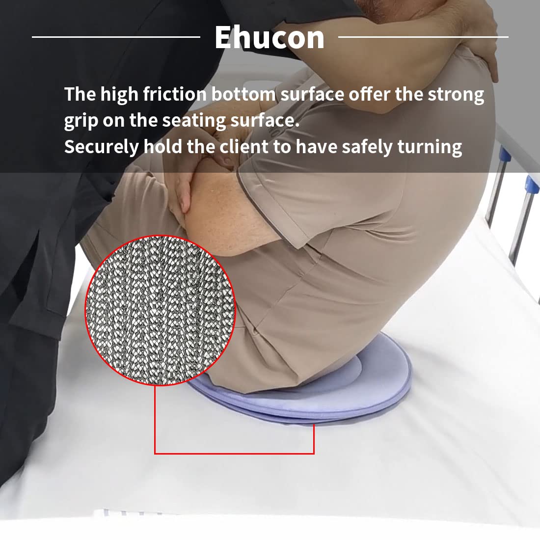 360 Degree Swivel Seat Cushion for Car or Chair,Rotating Seat Cushion Pivot Disc Pad for Elderly,Swivel Car Seat Chair Assist for Elderly to Turning Easily from Bed to Wheelchair