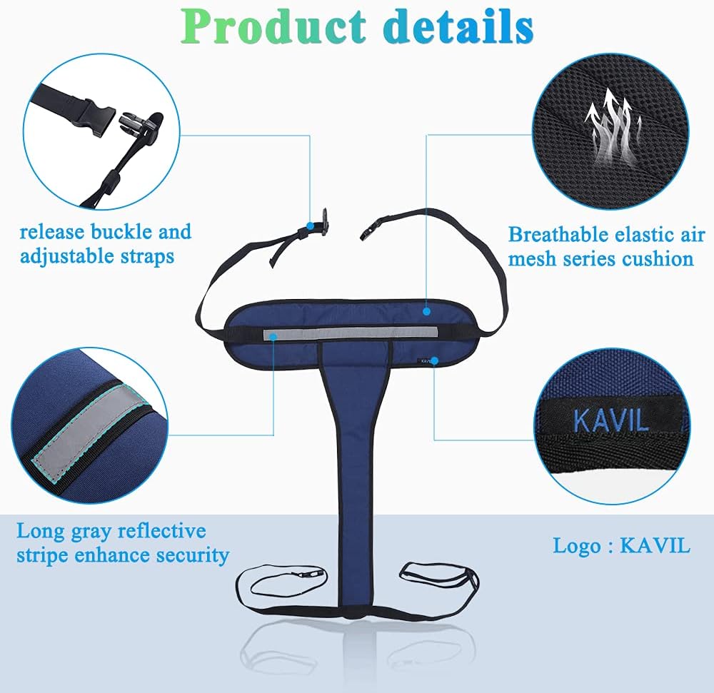 Wheelchair Seat Belt Restraints Harness for Dementia Patients Wheelchair Seatbelt Accessories Fall Prevention for Elderly Adults Chair Safety Straps Adjustable Support Vest to Prevent Sliding