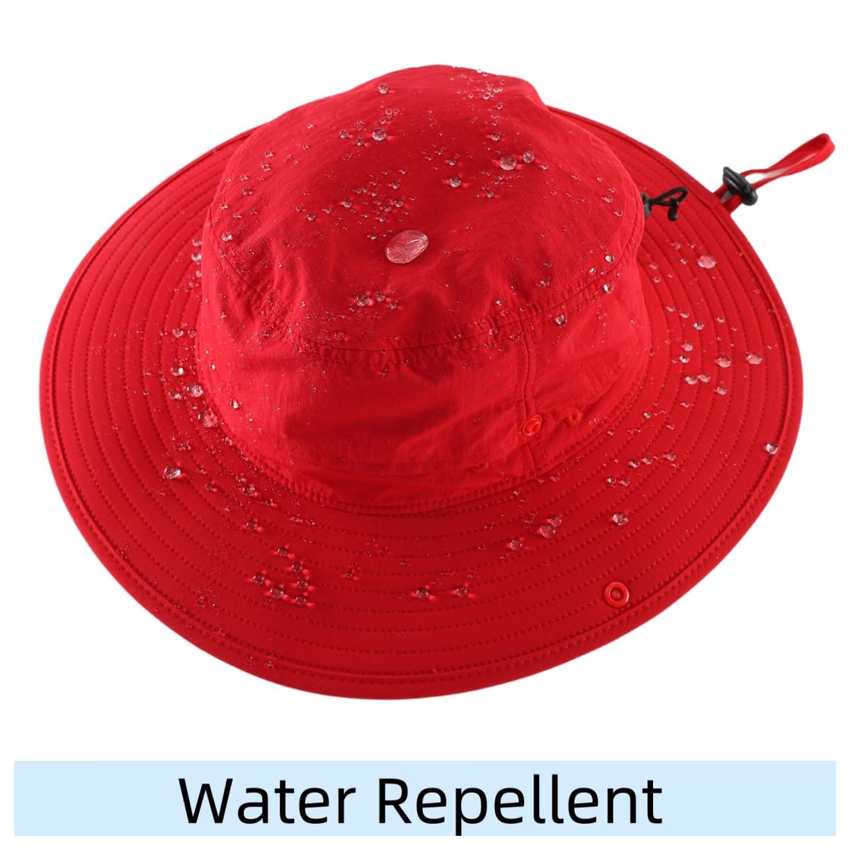 Connectyle Sun Hat for Men Women Outdoor UV Protection Safari Hat for Fishing Hiking Gardening Breathable Cowboy Hat UPF50