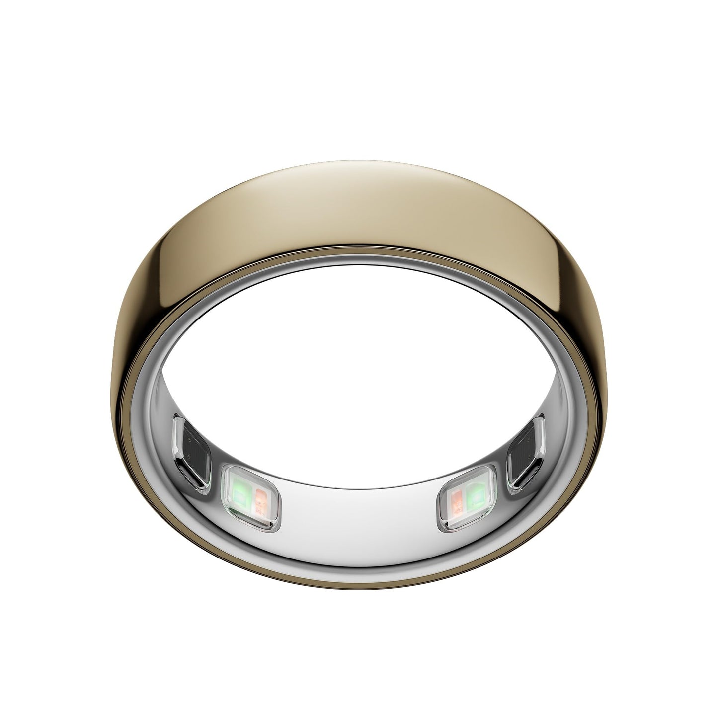 Oura Ring 5 - Gold - Size 8 - World’s Smallest Smart Ring - Sleep, Activity, Women’s Health, AI Advisor, 1 Week of Battery Life, Size Before You Buy, Android & iOS Compatible