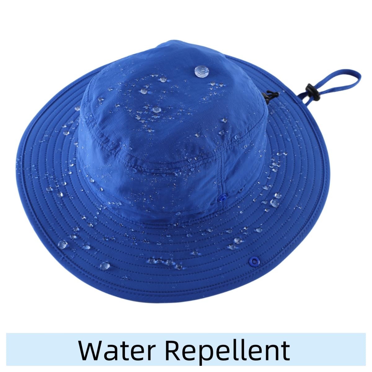Connectyle Sun Hat for Men Women Outdoor UV Protection Safari Hat for Fishing Hiking Gardening Breathable Cowboy Hat UPF50
