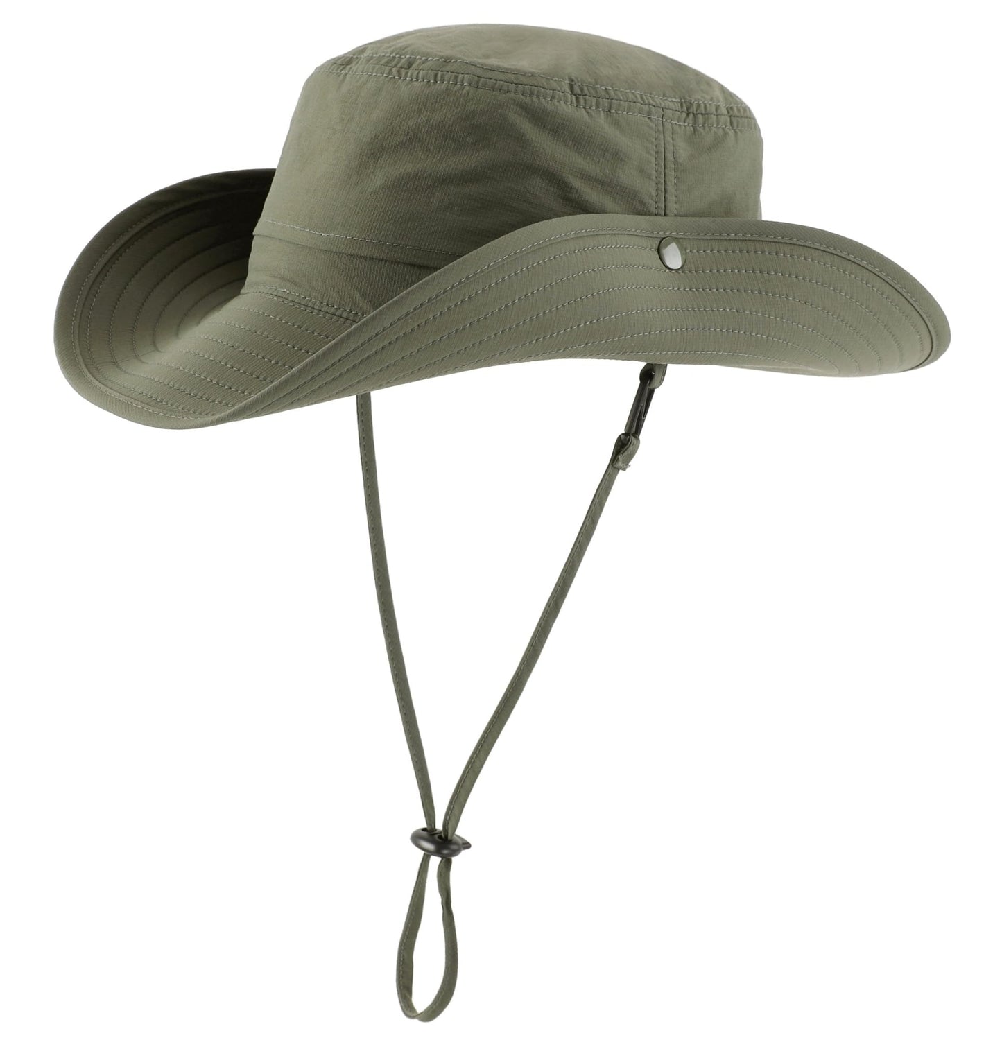 Connectyle Sun Hat for Men Women Outdoor UV Protection Safari Hat for Fishing Hiking Gardening Breathable Cowboy Hat UPF50