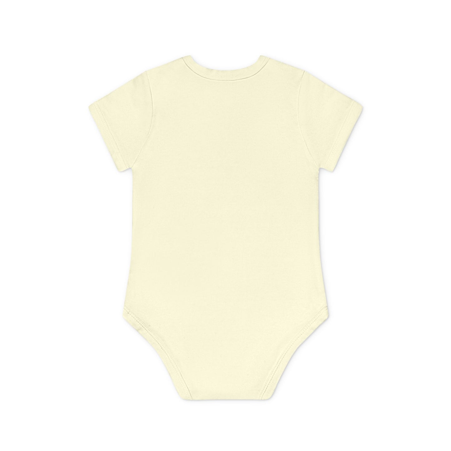 Baby Bodysuit — "Love You to the Moon" Heart Hands Organic Infant Onesie