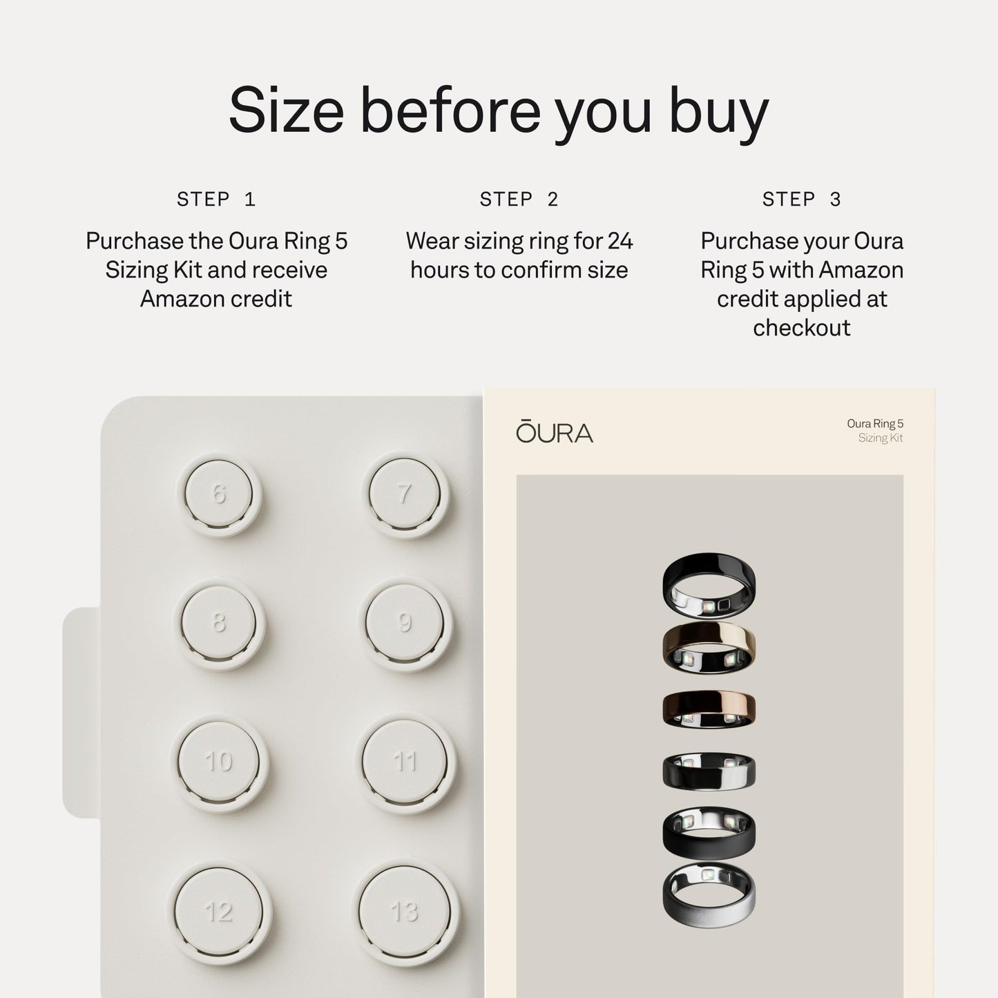 Oura Ring 5 - Gold - Size 8 - World’s Smallest Smart Ring - Sleep, Activity, Women’s Health, AI Advisor, 1 Week of Battery Life, Size Before You Buy, Android & iOS Compatible