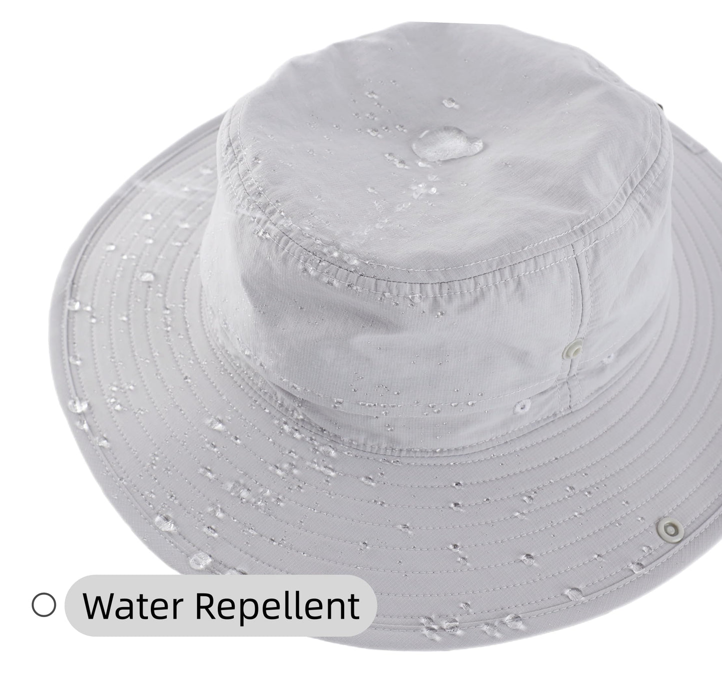Connectyle Sun Hat for Men Women Outdoor UV Protection Safari Hat for Fishing Hiking Gardening Breathable Cowboy Hat UPF50