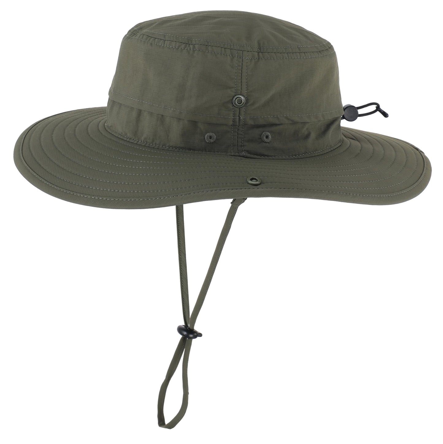 Connectyle Sun Hat for Men Women Outdoor UV Protection Safari Hat for Fishing Hiking Gardening Breathable Cowboy Hat UPF50