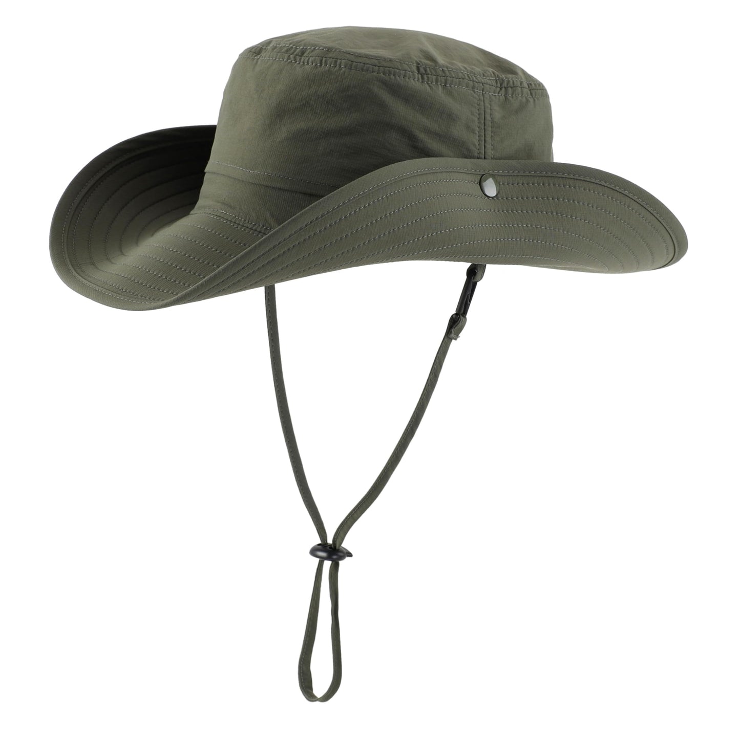 Connectyle Sun Hat for Men Women Outdoor UV Protection Safari Hat for Fishing Hiking Gardening Breathable Cowboy Hat UPF50