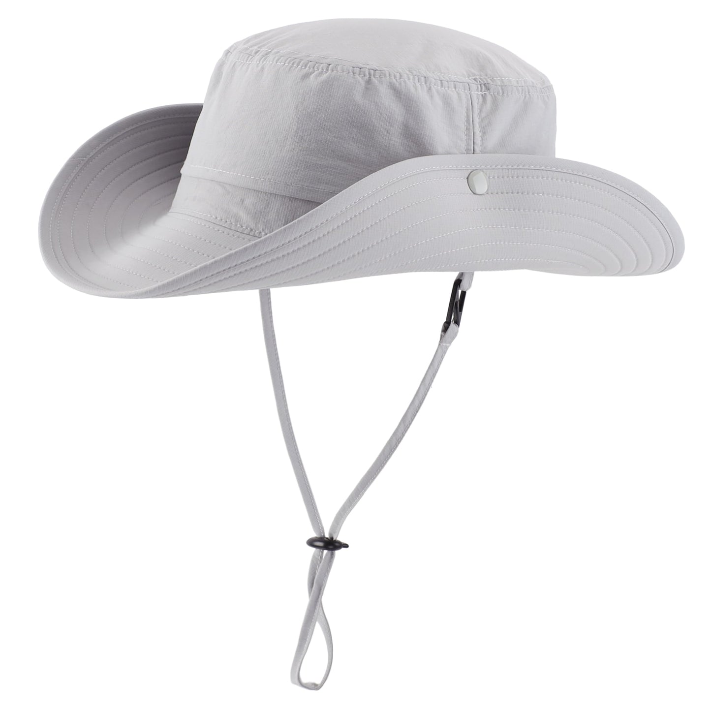Connectyle Sun Hat for Men Women Outdoor UV Protection Safari Hat for Fishing Hiking Gardening Breathable Cowboy Hat UPF50