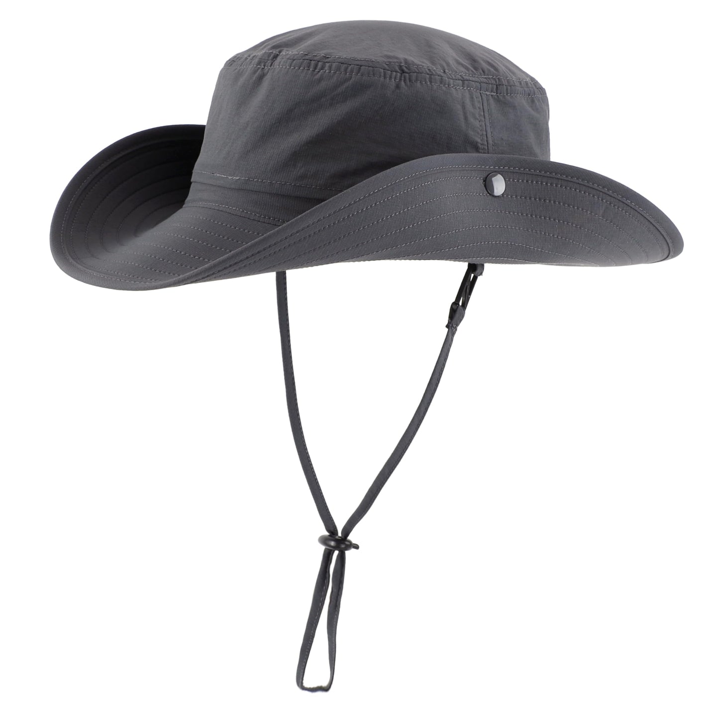 Connectyle Sun Hat for Men Women Outdoor UV Protection Safari Hat for Fishing Hiking Gardening Breathable Cowboy Hat UPF50