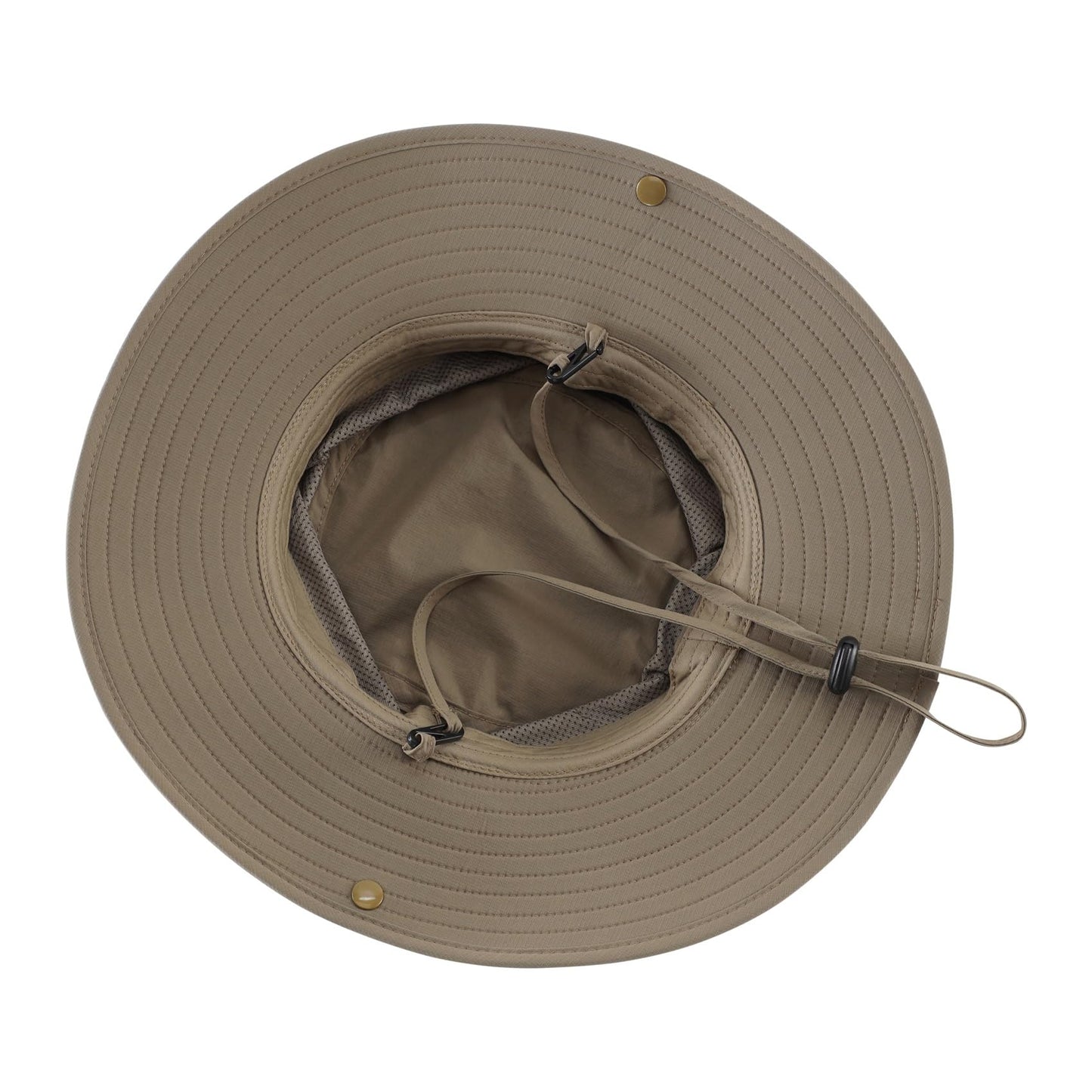 Connectyle Sun Hat for Men Women Outdoor UV Protection Safari Hat for Fishing Hiking Gardening Breathable Cowboy Hat UPF50
