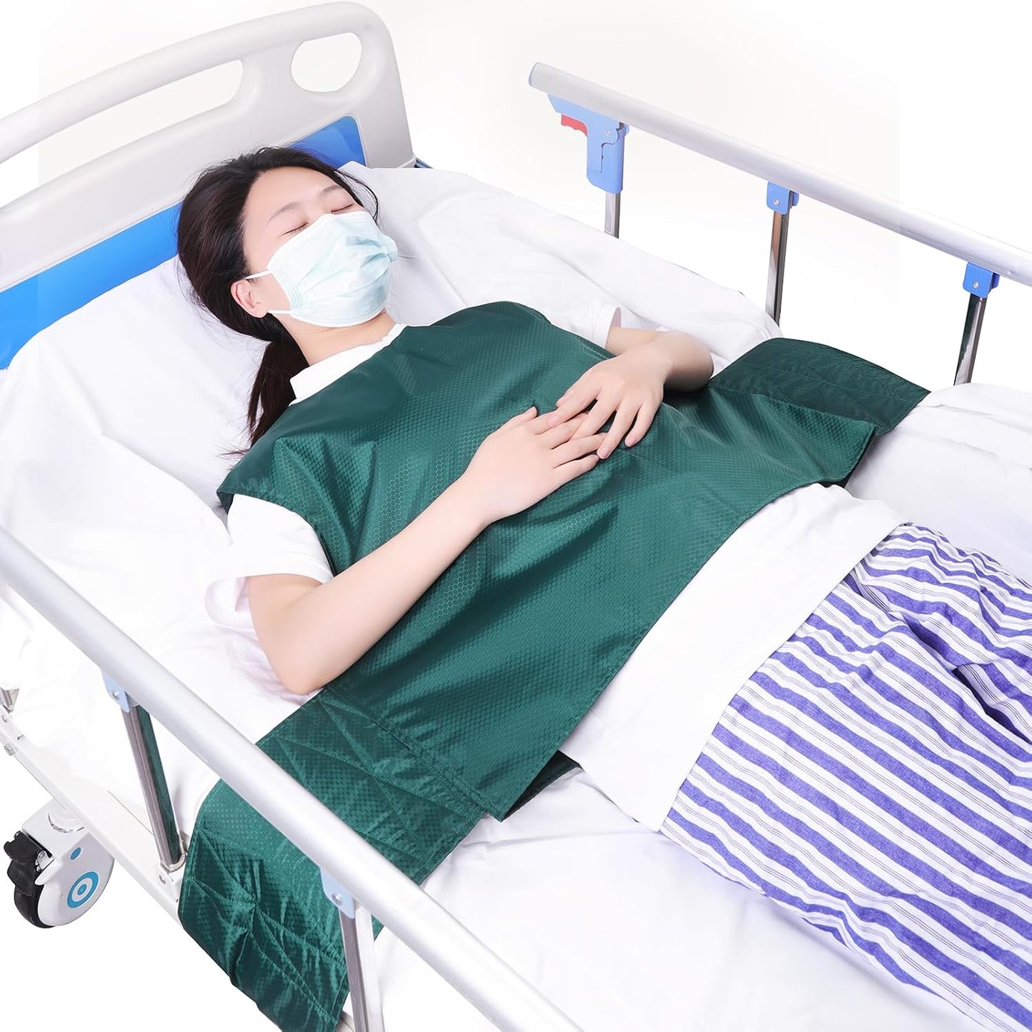 Vest Restraint Suit for Bed/Wheelchair | Adjustable Body Support Suit for Mobility Assistance and Stability, Comfortable and Secure Fit for Elderly or Disabled Users