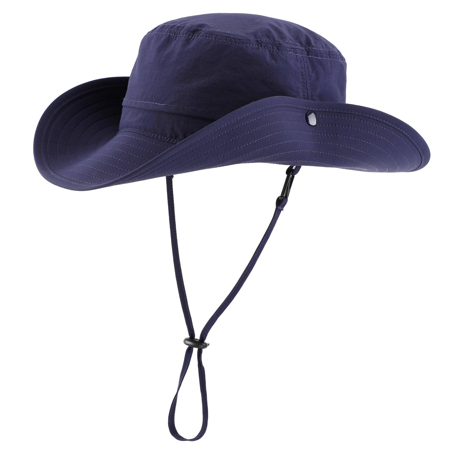 Connectyle Sun Hat for Men Women Outdoor UV Protection Safari Hat for Fishing Hiking Gardening Breathable Cowboy Hat UPF50